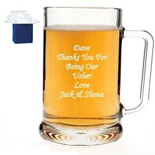 Personalised Engraved Pint