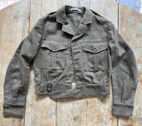 Vintage wool khaki british - wool,