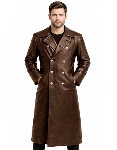 Mens german long coat ww2 - german,