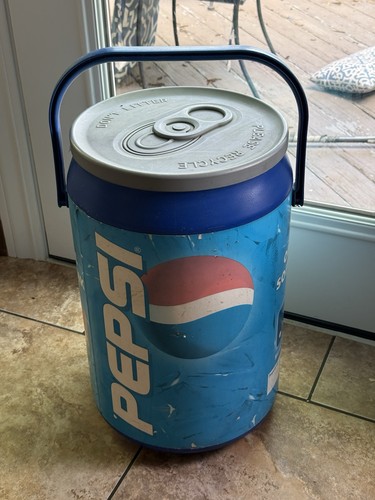 Pepsi soda can shaped cooler - pepsi,
