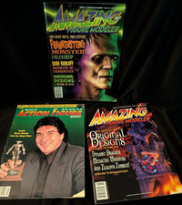 Amazing Figure Modeler Mag.Lot of 2-#23(2003) #26( 2001) Plus Action Figure #60