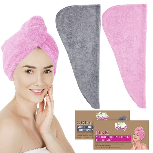 Hair turban towel - 2-4,
