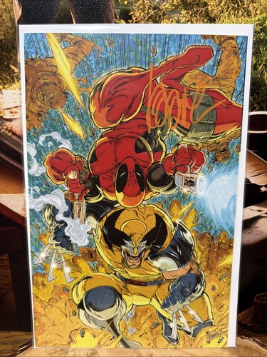 Deadpool wolverine signed - wolverine, #1