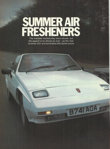 Reliant scimitar ss1 alfa - scimitar, v