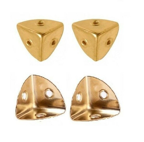Brass 28mm case corner - brass,