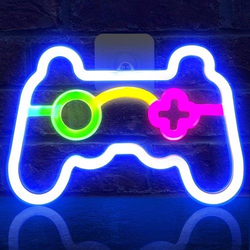 Gamepad neon sign - gamepad,