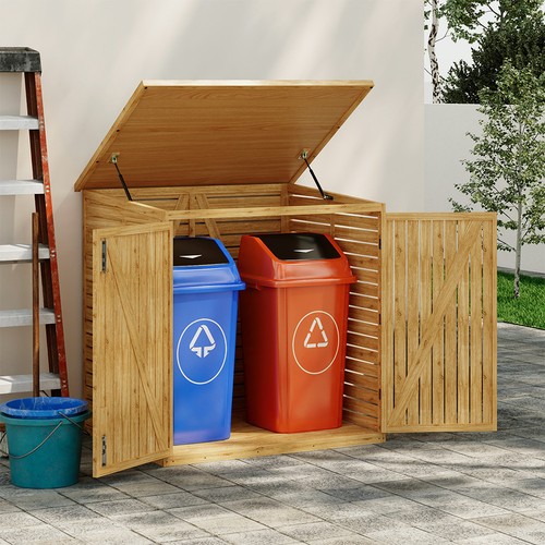 Double wheelie bin - wheelie,