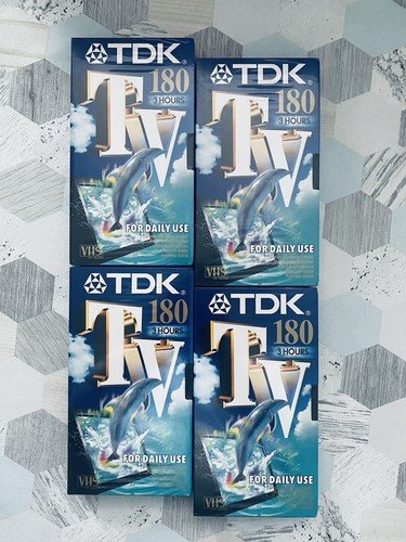 Tdk 180 hours vhs - hours,