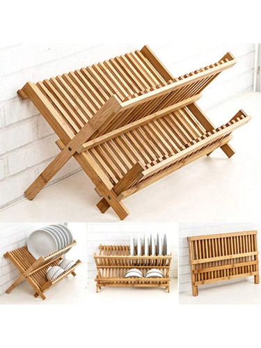 Tier bamboo dish - 2, rack