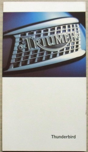 Triumph thunderbird motorcycle - thunderbird,