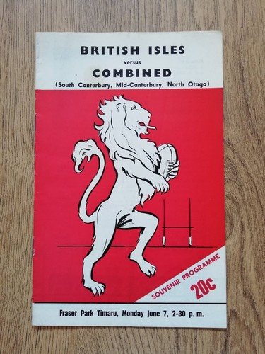 Combined british lions - lions, june