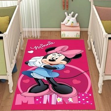 Pink Rug, Minnie Mouse Rug