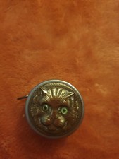 small vintage brass tape measure i