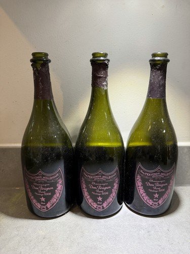 Empty dom perignon - dom, rose