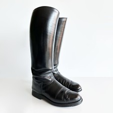 FRENCH POLICE CRS BOOTS EU42 XL CALF US8.5 UK8 ROB BLUF FETISH MISTER B ROB