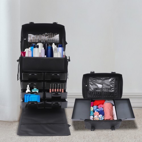Rolling makeup trolley case - rolling,