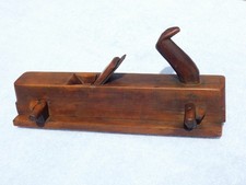 Vintage Wedge Arm Match Tongue Plane - Early & Primitive!