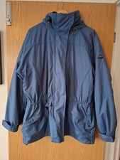 Wynnster Mens Blue Jacket coat Size Large Zip - Detachable Fleece 3 in 1