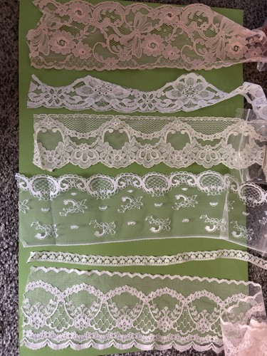 Lace trimming binding - trimming, lot