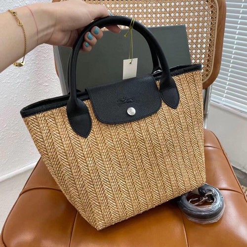 Longchamp pliage straw bag - pliage,