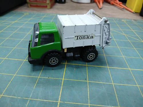 Tonka refuse truck - tonka,