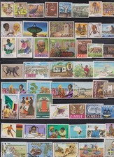 (Z-215) ZAMBIA ASSORTED STAMPS
