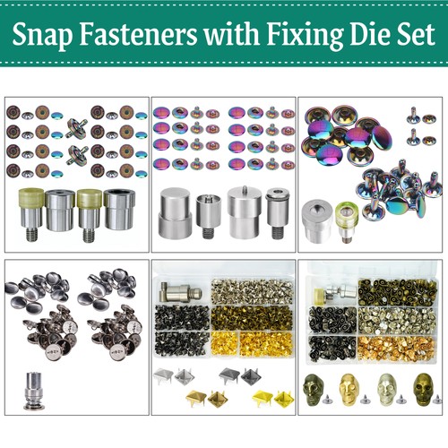 Assorted snap fasteners press - snap,