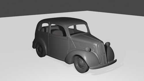 Kit ford anglia - 1/18,
