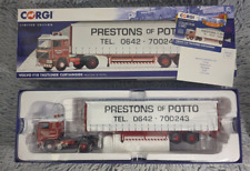 Corgi - Volvo F10 Tautliner Curtainside: Prestons Of Potton 1:50- CC15502 - BNIB