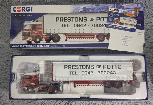 Corgi volvo f10 tautliner - volvo,