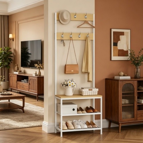 Coat rack stand - coat, shoe