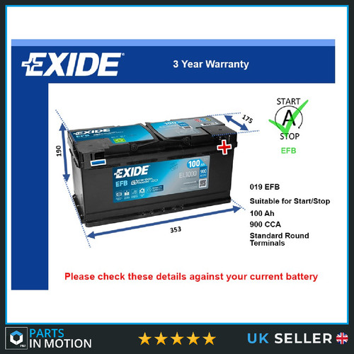 Efb battery fits - fits, a7