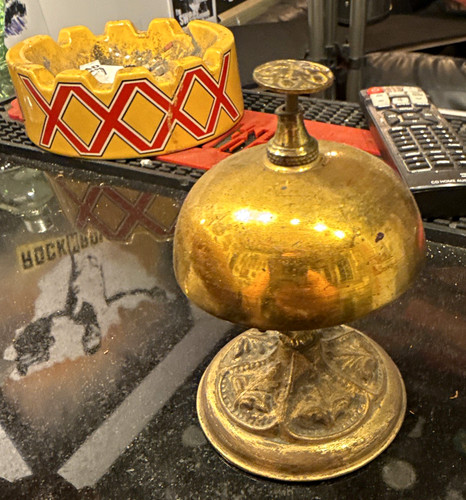 Vintage brass push top - vintage, push-top