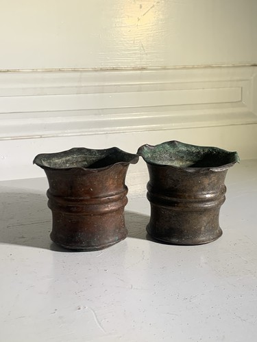 Pair vintage antique art - of,