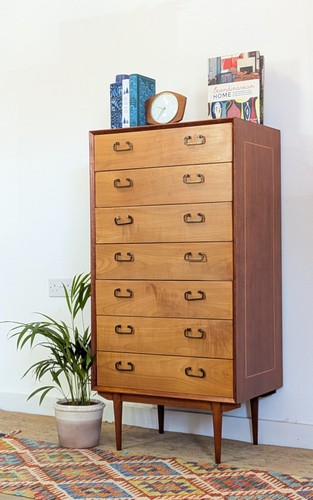 Vintage danish tallboy - vintage,