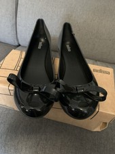 Brand New Melissa Black Bow