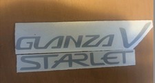 Glanza V & STARLET Rear Boot Tailgate Stickers Decals EP91 High Quality Replica