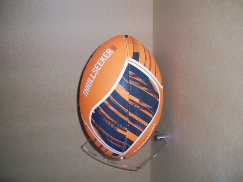 Acrylic rugby ball wall - acrylic,