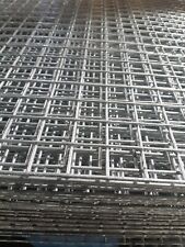 Welded Wire Mesh Panels Pk 2 - 6'x3' Galvanised 1" Holes - 12g (2.5mm)HDGP631112