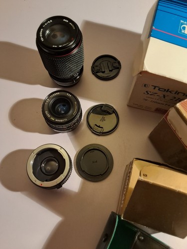 Camera lenses bundle - lenses,