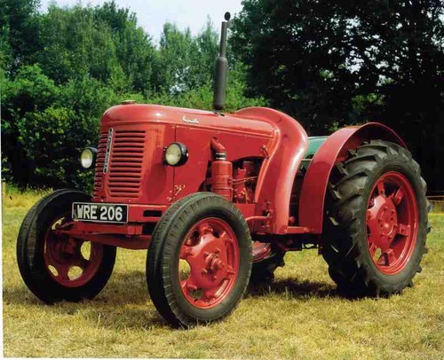Metal sign old tractor david - metal,