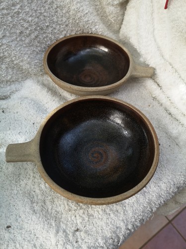 Ironstone handled cereal - ironstone,
