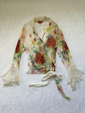 Rene Derhy White Multi Floral