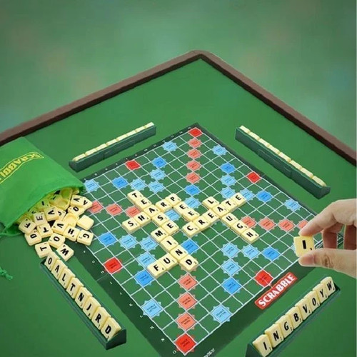 Scrabble board game brand - game, new