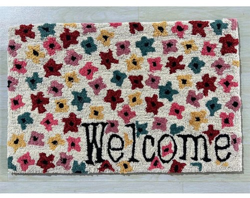 Large welcome little flowers - large,