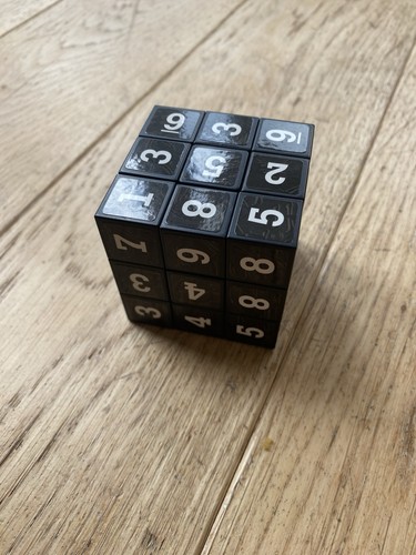 Sudoku cube puzzle game - cube,