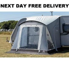 New Sunncamp Bridgford Skye 220 Caravan Porch Awning Swift Up Grey Poled 2025
