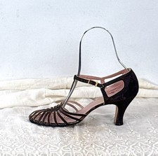 20s Vintage T-Strap Heels