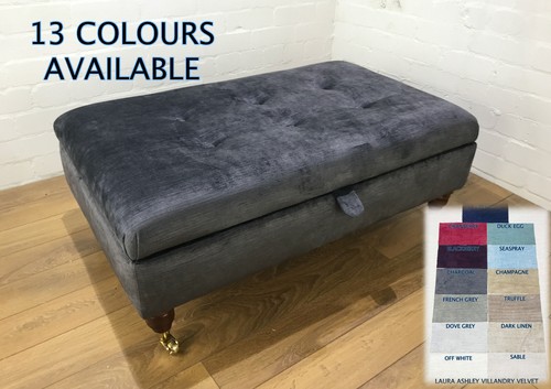 Storage footstool bed end - footstool, -bed