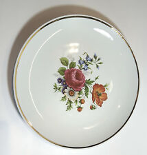 vintage numbered FURSTENBERG PLATE 9½“ Porcelain gold trim Germany china mark uk